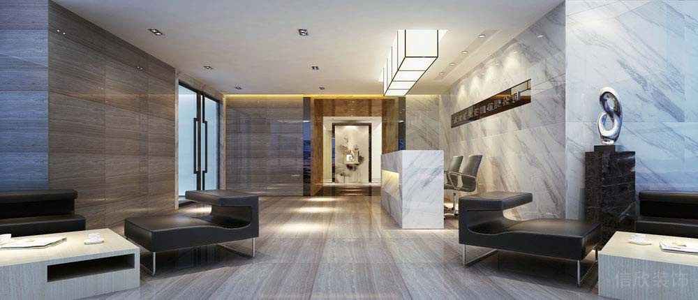 福田區(qū)簡(jiǎn)約辦公裝修案例