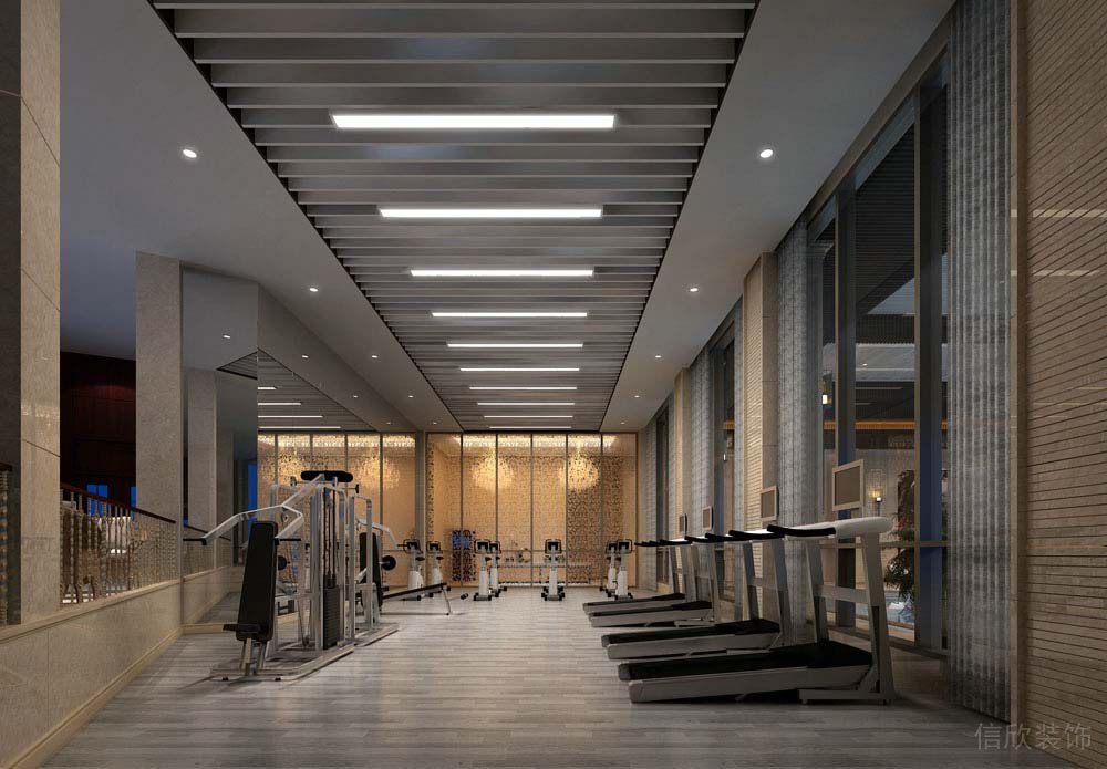 深圳市福田云頂楓丹會所健身房