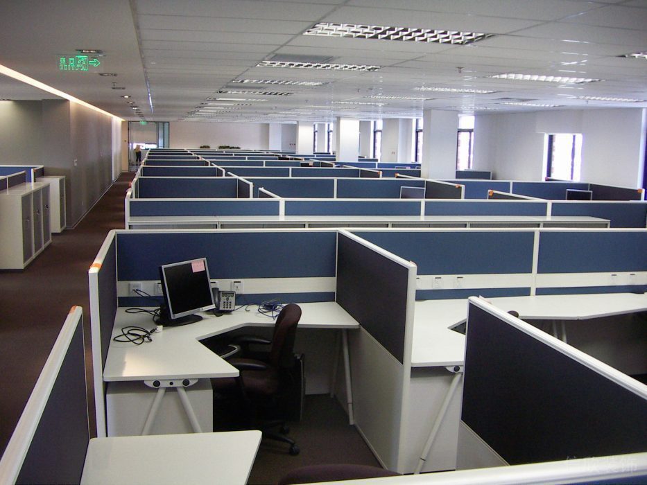 龍崗安杰辦公室裝修_公共辦公區1