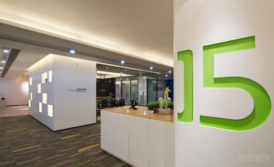 深圳福田區車公廟現代辦公室裝修 深圳福田區車公廟現代辦公室裝修