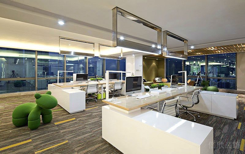 深圳福田區車公廟現代辦公室裝修 深圳福田區車公廟現代辦公室裝修