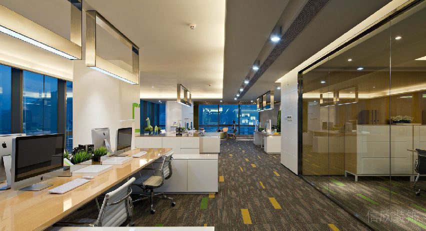 深圳福田區車公廟現代辦公室裝修 深圳福田區車公廟現代辦公室裝修