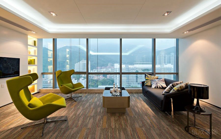 深圳福田區車公廟現代辦公室裝修 深圳福田區車公廟現代辦公室裝修