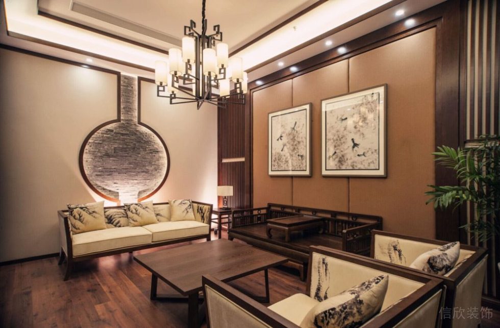 深圳南山區(qū)科苑中式辦公室裝修 深圳南山區(qū)科苑中式辦公室裝修