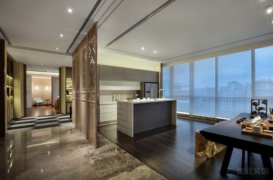 辦公室裝修_水吧臺(tái)