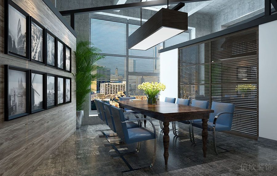 深圳南山區(qū)中式辦公室裝修