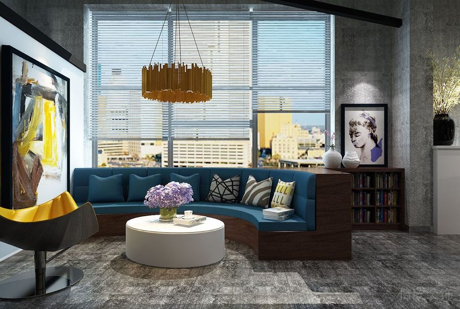 深圳南山區(qū)中式辦公室裝修