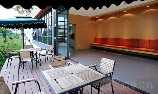 原木桌椅設(shè)計(jì)露天茶水間設(shè)計(jì)