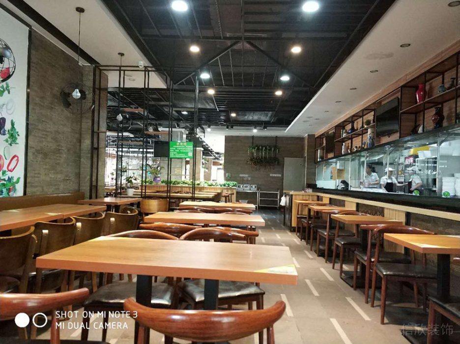 南山快餐廳裝修-售賣區