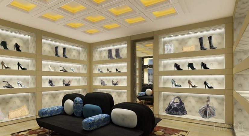 鞋包店裝修試鞋區(qū)1