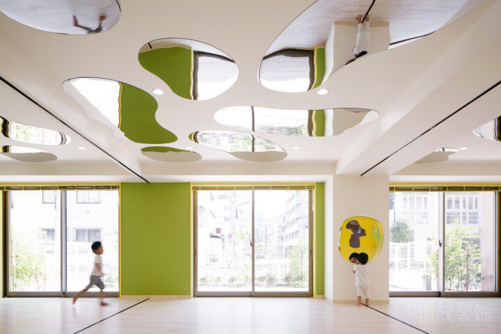 鏡面弧形天花創(chuàng)意設(shè)計(jì)簡(jiǎn)約風(fēng)過(guò)道