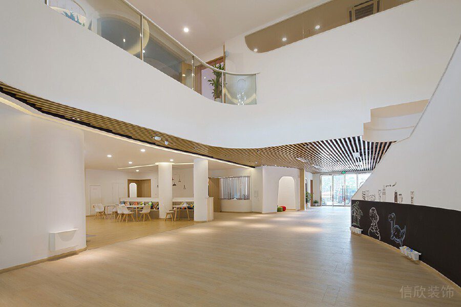 環(huán)形玻璃扶手大廳設(shè)計(jì)