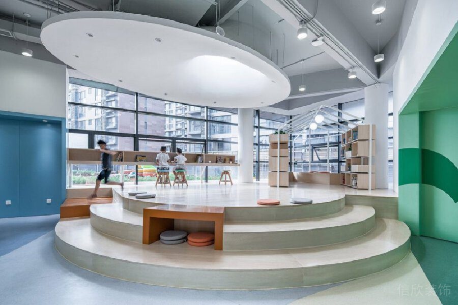 環形天花板吊燈設計