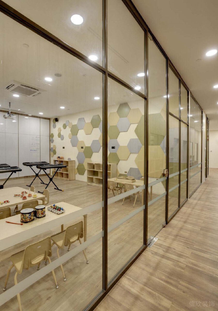 落地式玻璃音樂(lè)教室效果圖