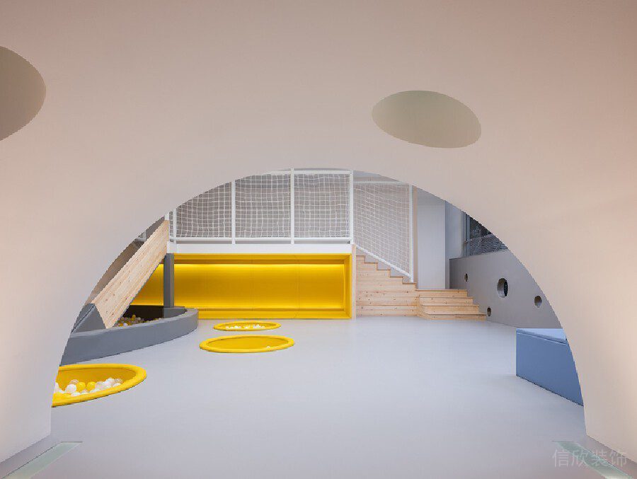 弧形門(mén)面休息區(qū)設(shè)計(jì)