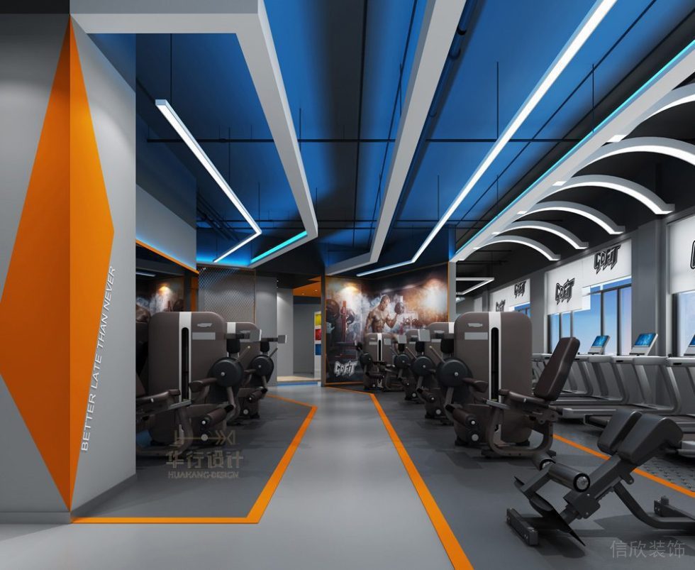 創(chuàng)新健身房設計_有氧器械區(qū)