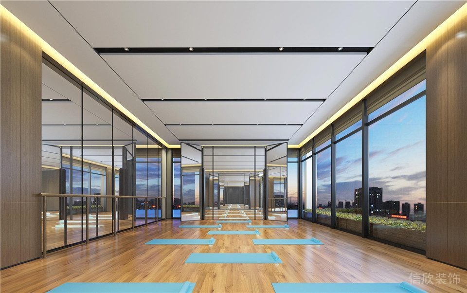 飛度健身房設(shè)計(jì)-多功能區(qū)