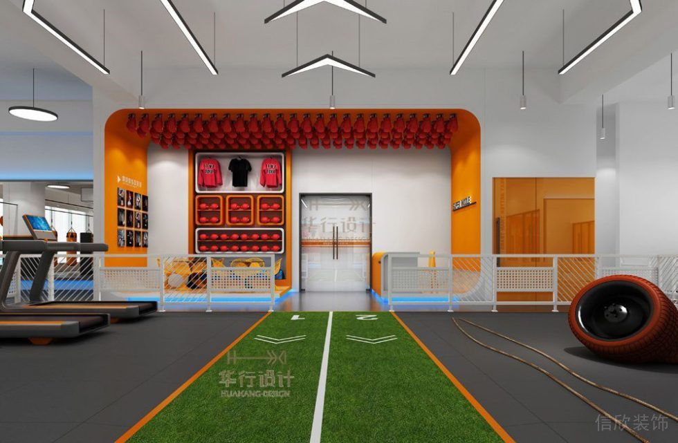 觀瀾超模健身俱樂部設(shè)計_休息區(qū)