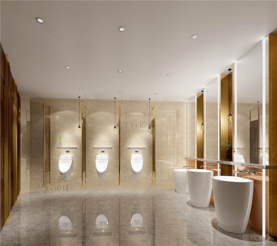 輕奢風(fēng)現(xiàn)代簡(jiǎn)約健身房裝修衛(wèi)生間大理石地板設(shè)計(jì)