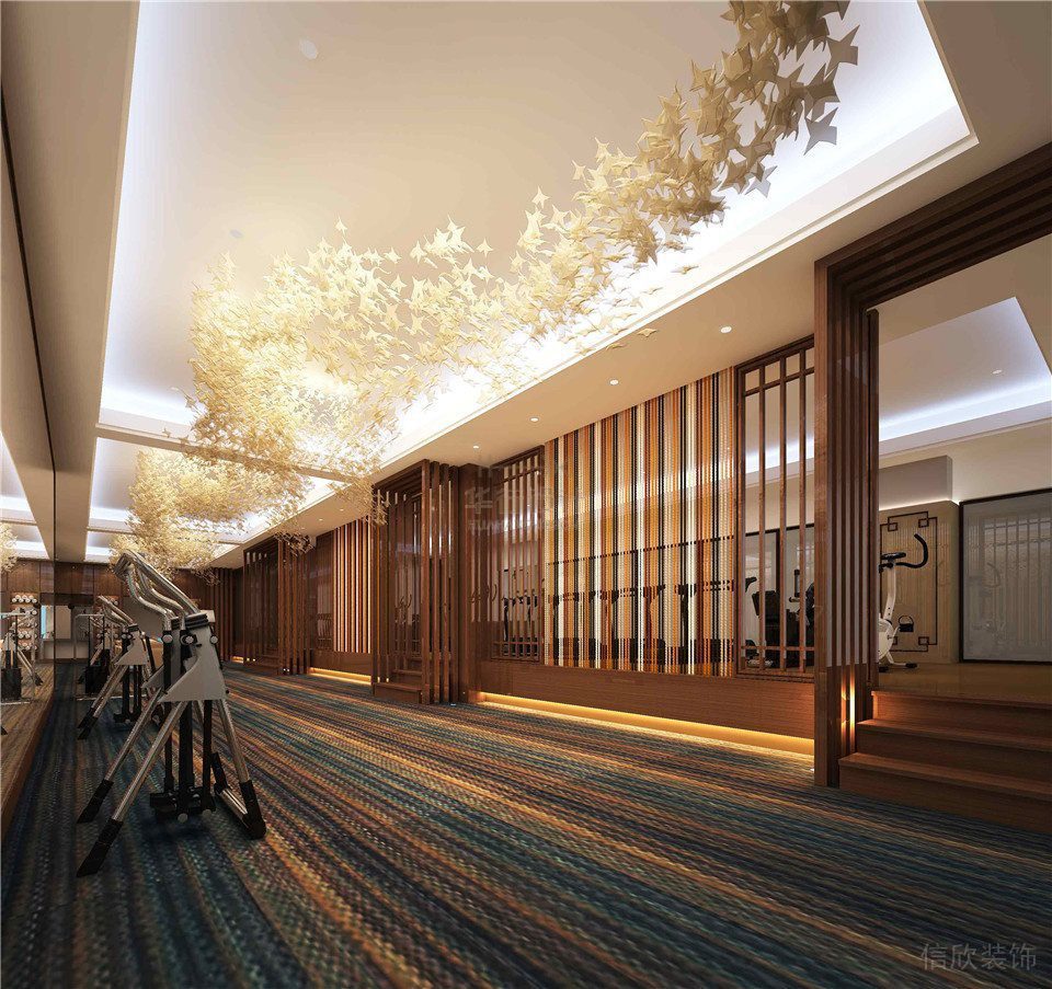 酒店健身會所裝修設(shè)計(jì)-大廳