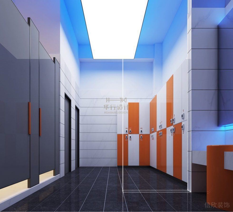 收納柜棋盤各種色設(shè)計(jì)衛(wèi)生間裝修效果