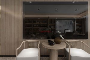 寫(xiě)字樓裝修洽談區(qū)-中喬公司