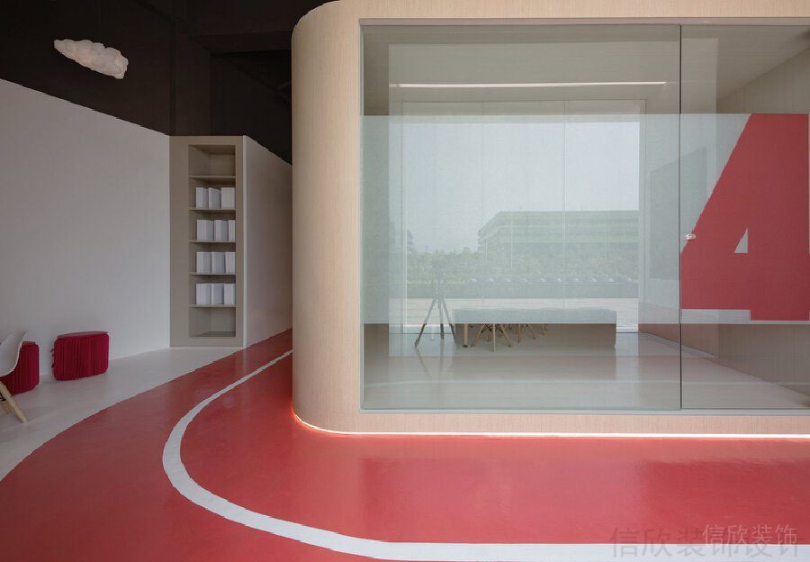 珠海習同英語培訓中心裝修設計_信欣幼兒園學校裝修設計