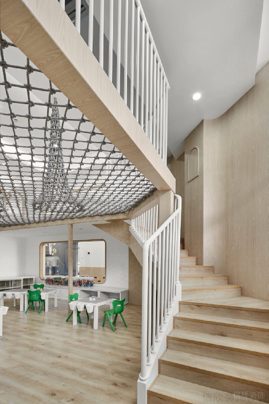 杭州童星幼兒園裝修設(shè)計_信欣幼兒園學(xué)校裝修設(shè)計