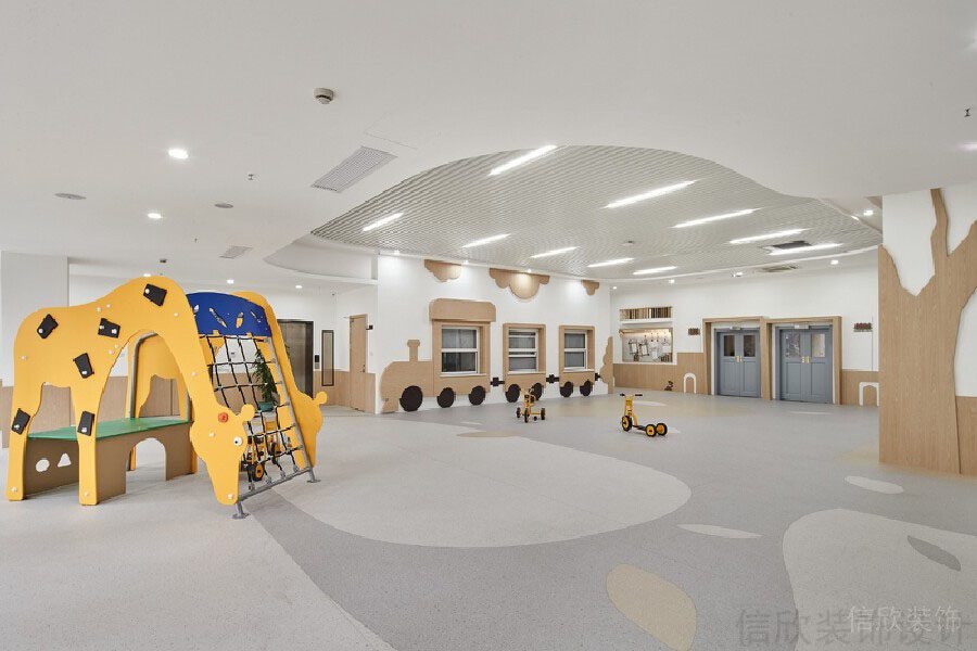 杭州童星幼兒園裝修設(shè)計_信欣幼兒園學(xué)校裝修設(shè)計