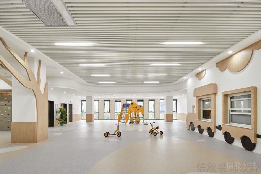 杭州童星幼兒園裝修設(shè)計_信欣幼兒園學(xué)校裝修設(shè)計