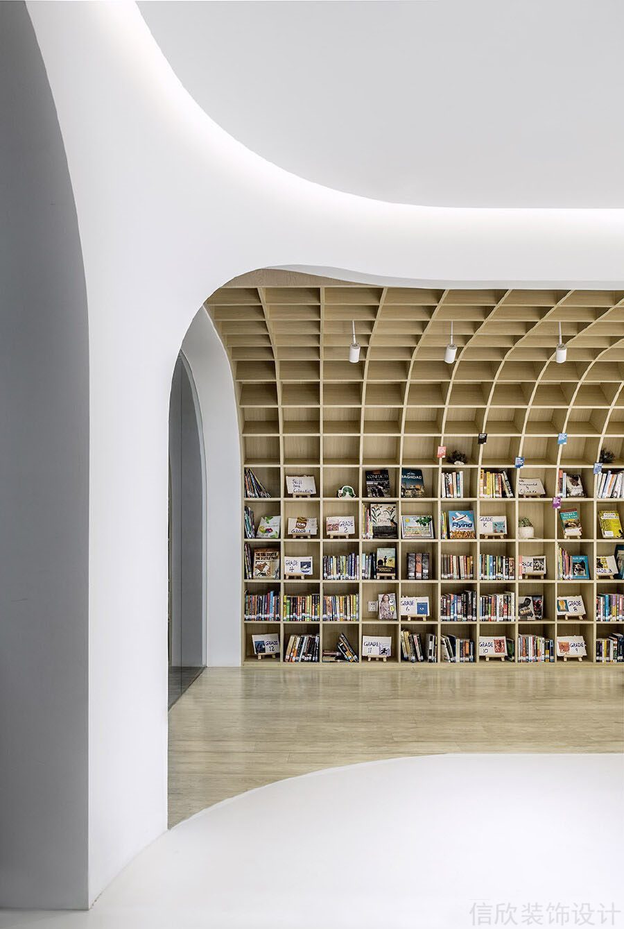 深圳書宇培訓學校裝修設計_信欣幼兒園學校裝修設計