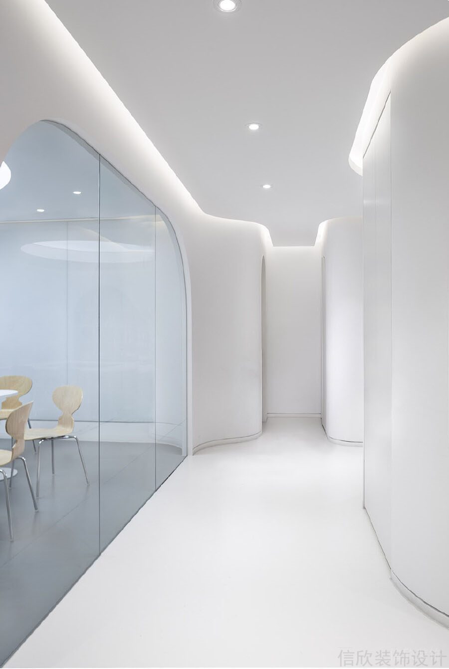 深圳書宇培訓學校裝修設計_信欣幼兒園學校裝修設計