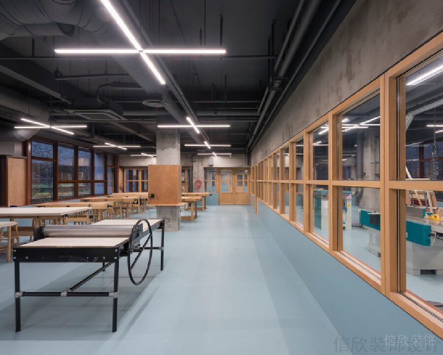 廣州越秀學習中心裝修設計3_信欣幼兒園學校裝修設計