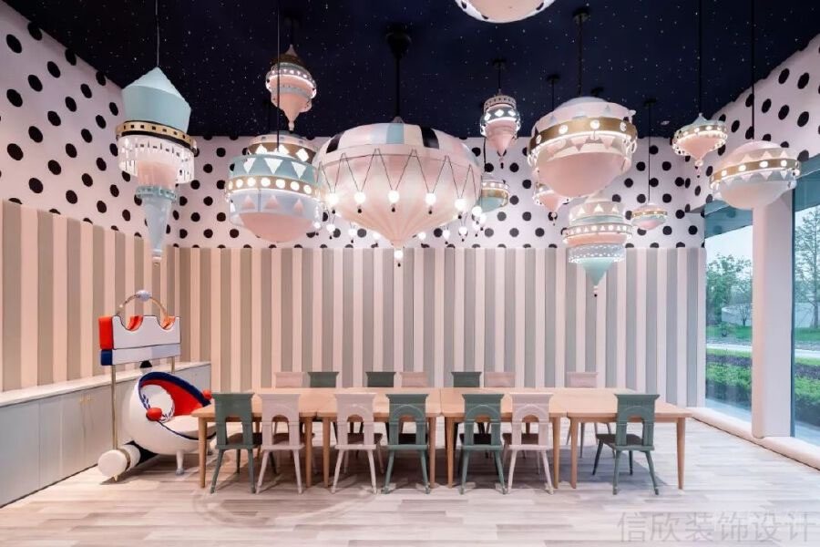 鄭州龍飛親子俱樂(lè)部裝修設(shè)計(jì)4_信欣幼兒園學(xué)校裝修設(shè)計(jì)