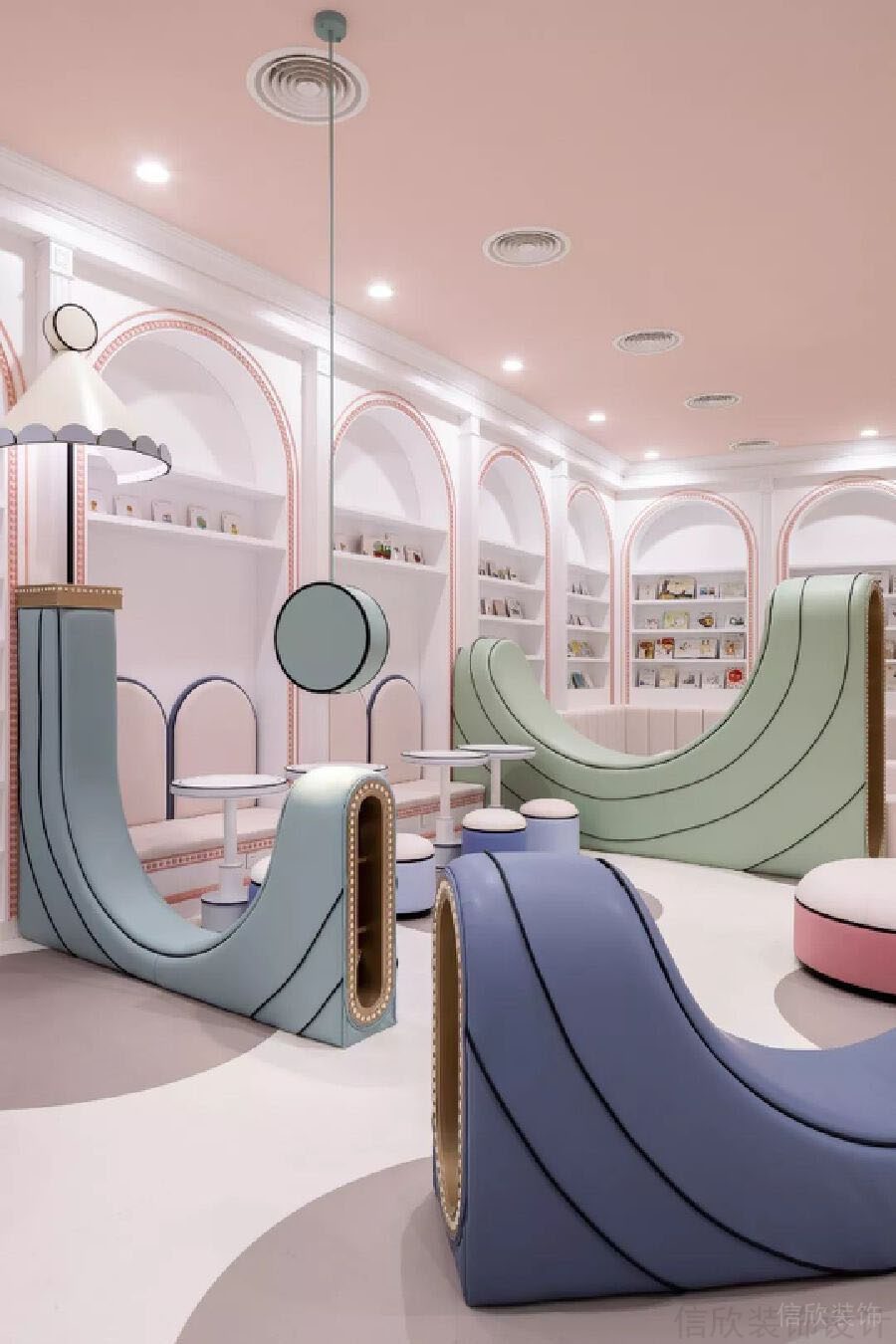 鄭州龍飛親子俱樂(lè)部裝修設(shè)計(jì)4_信欣幼兒園學(xué)校裝修設(shè)計(jì)