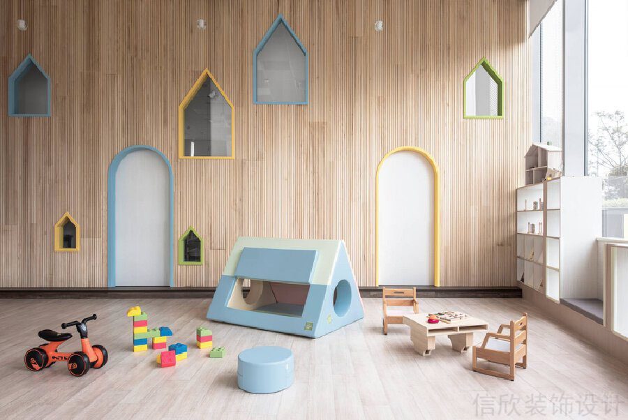 廣州愛(ài)麗托兒所裝修設(shè)計(jì)_信欣幼兒園學(xué)校裝修設(shè)計(jì)