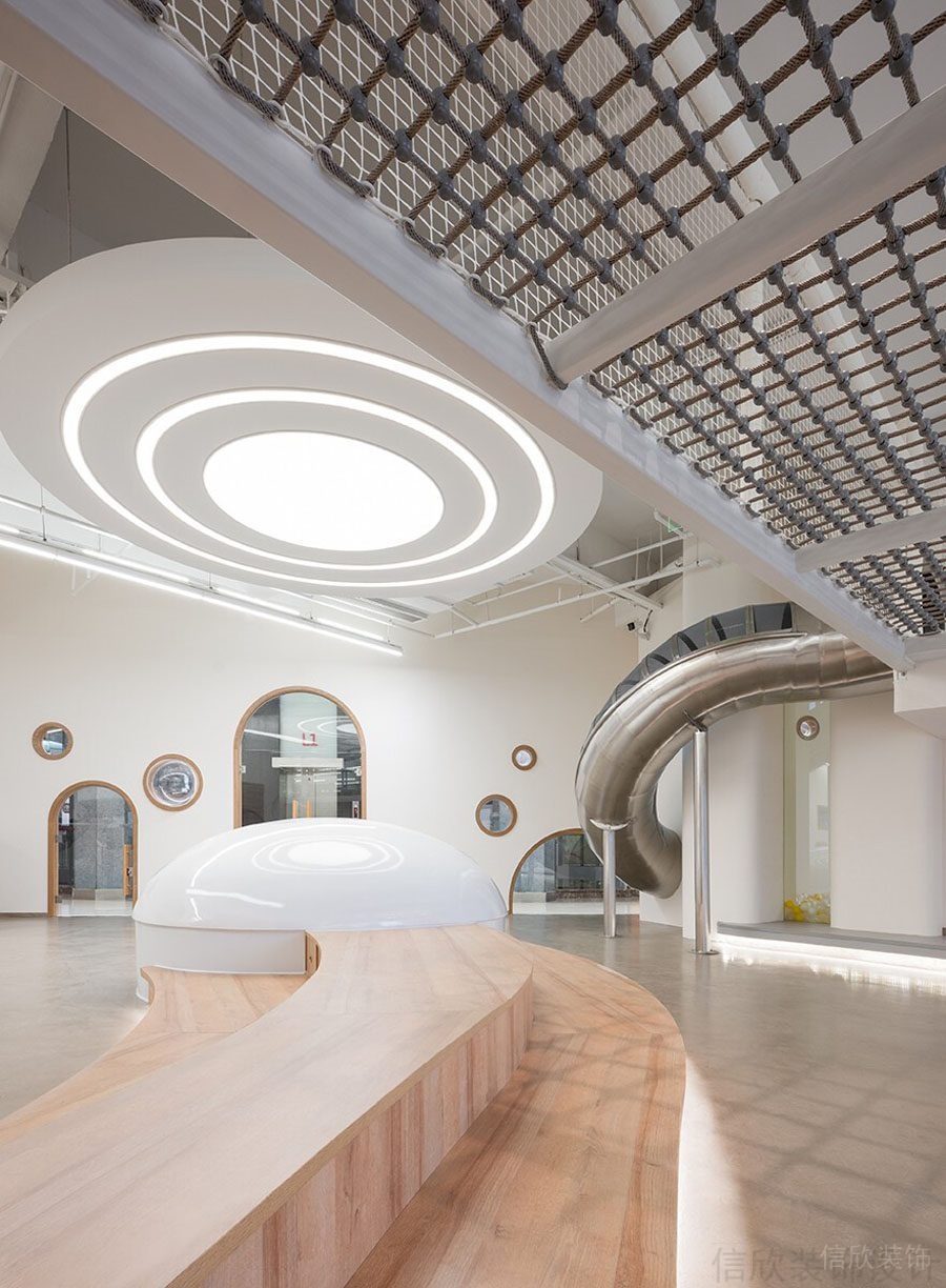 木質環形線條角燈機構創意設計