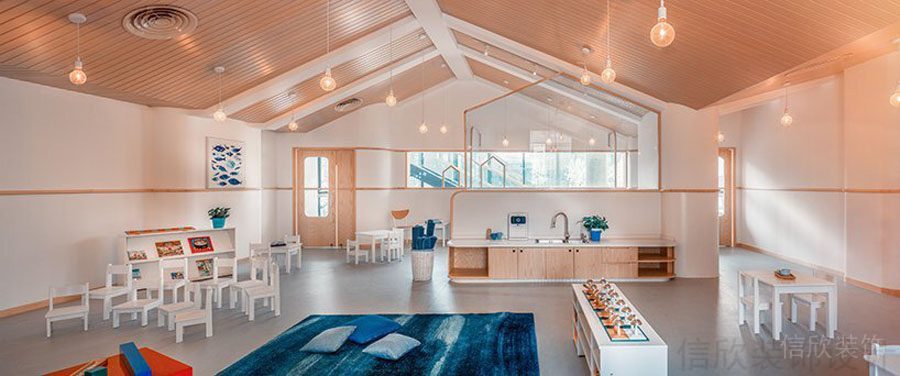 臺利幼兒園裝修設計_信欣幼兒園學校裝修設計