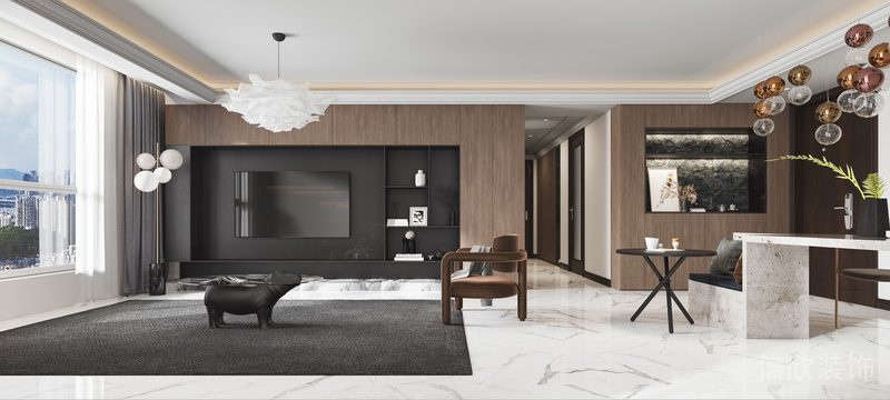 深圳龍崗家居新房裝修設(shè)計案例