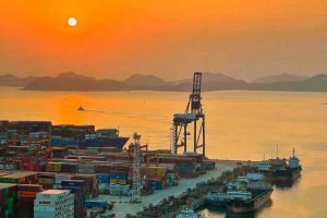 落日觀景區(qū)海景房陽臺(tái)視角