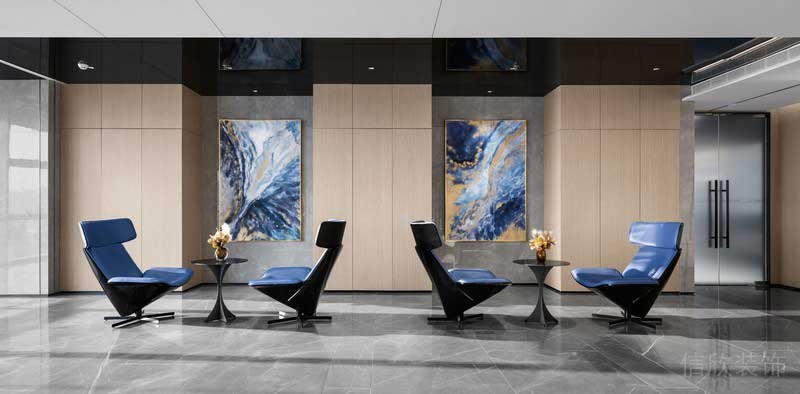 售樓處對坐藍(lán)色沙發(fā) 售樓處對坐藍(lán)色沙發(fā)