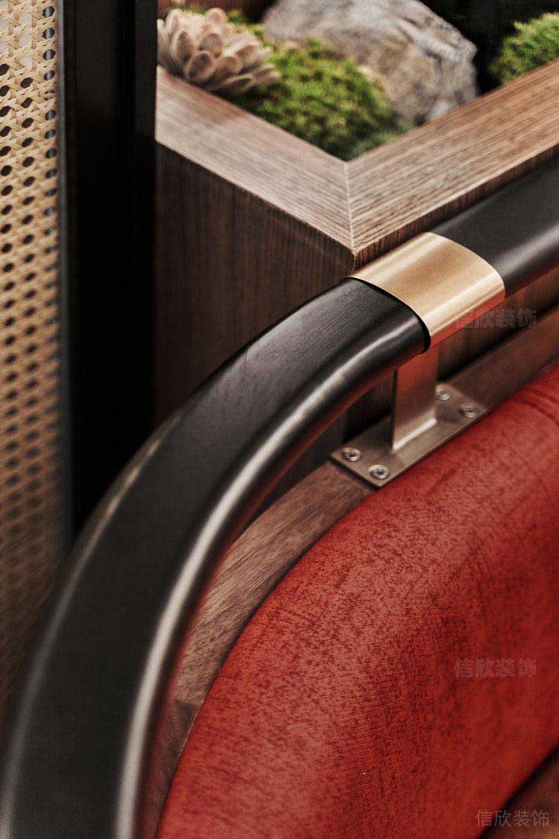 辦公室現(xiàn)代風(fēng)布藝沙發(fā)效果圖