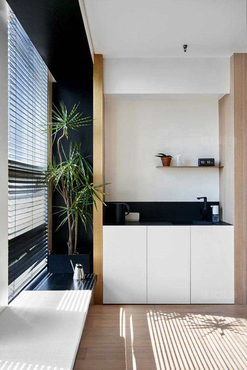 辦公室現(xiàn)代風(fēng)洗手臺(tái)效果圖 (2)