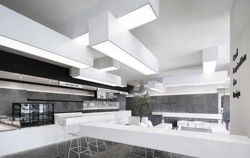 辦公室現(xiàn)代簡約風休息區(qū)效果圖 (2)