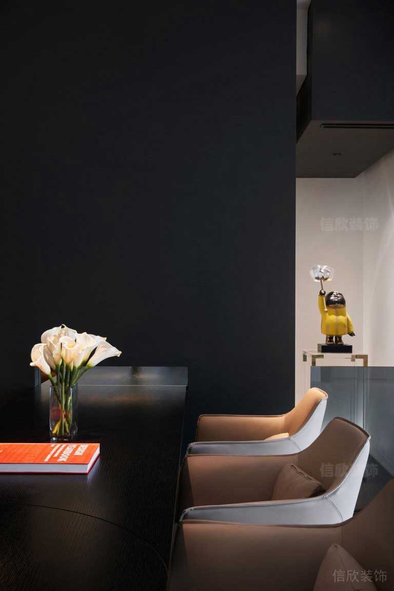 辦公室現(xiàn)代簡約風(fēng)休閑區(qū)效果圖