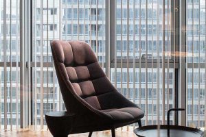 辦公室現(xiàn)代簡約風(fēng)休息區(qū)沙發(fā)效果圖