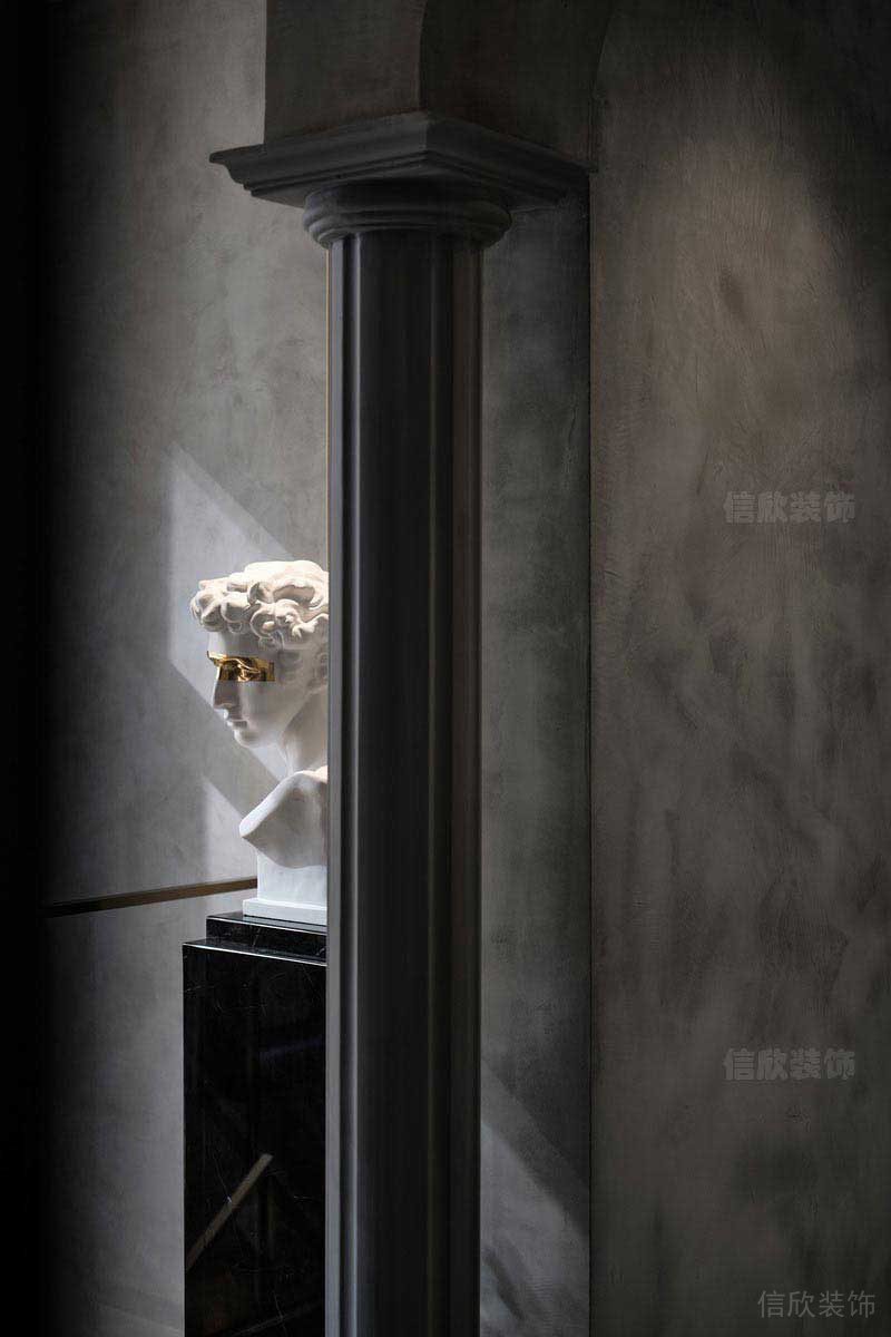 辦公室現(xiàn)代輕奢風(fēng)客藝術(shù)擺件效果圖