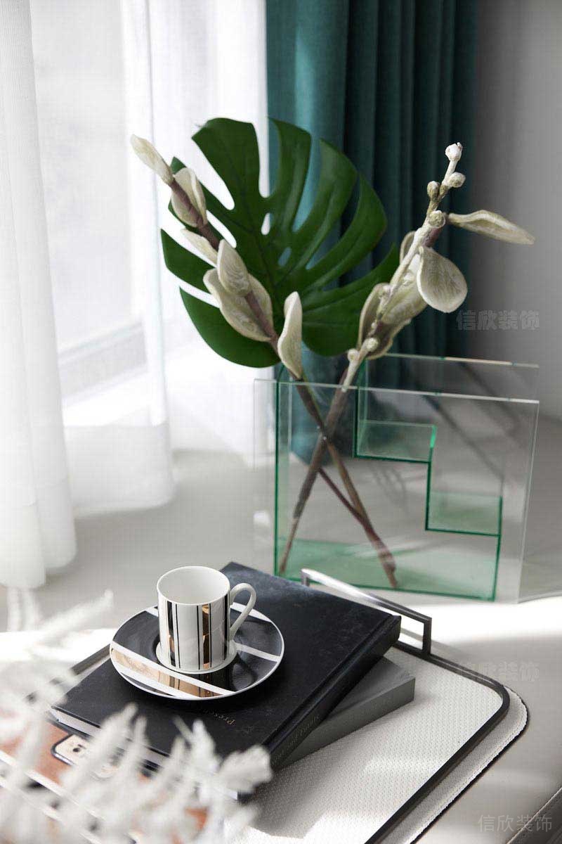 辦公室現(xiàn)代輕奢風(fēng)休閑茶幾簡(jiǎn)歐咖啡杯效果圖