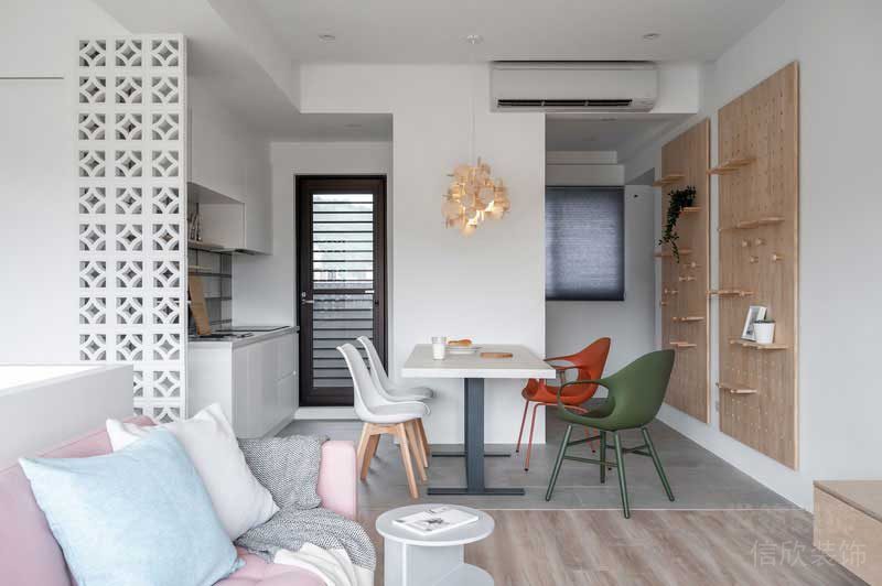 北歐風(fēng)格家居客餐廳