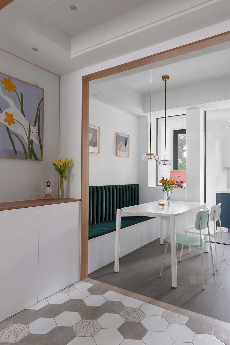 北歐現(xiàn)代風家居餐廳雅座